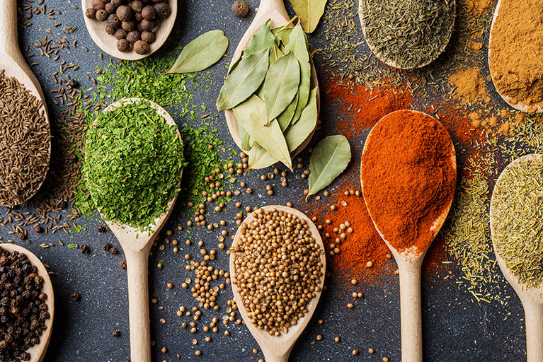 Especiarias e Condimentos